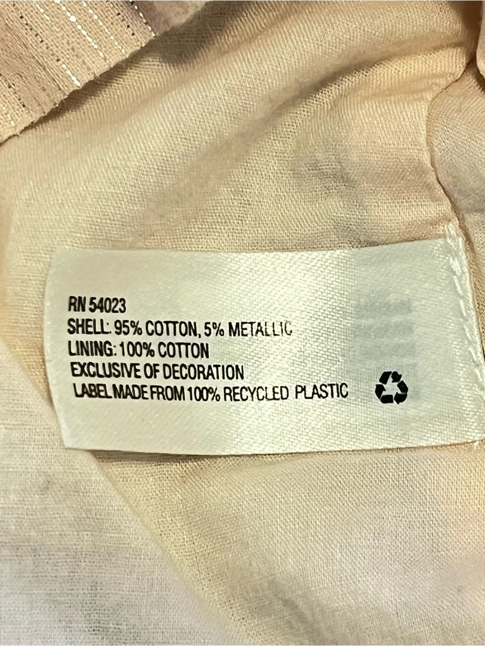 Baby Gap Pink Shimmer Tunic Tank Girls 18-24 Metallic Pleated Party Lined
